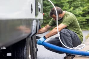 How to Properly Empty RV Tanks